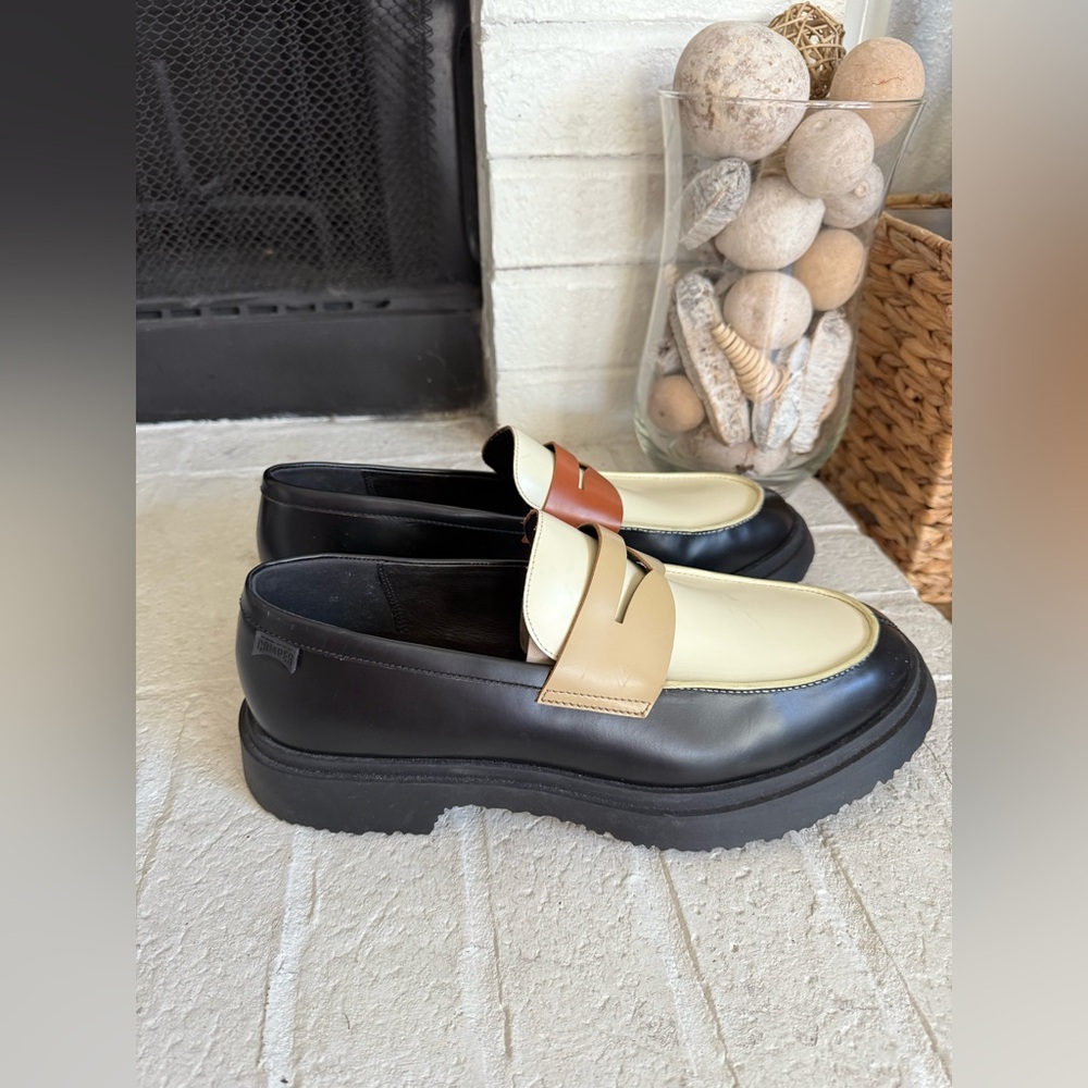 Camper Twins Multicolor Loafers Formal Shoes Size 46 13 NWOT - Picture 4 of 12